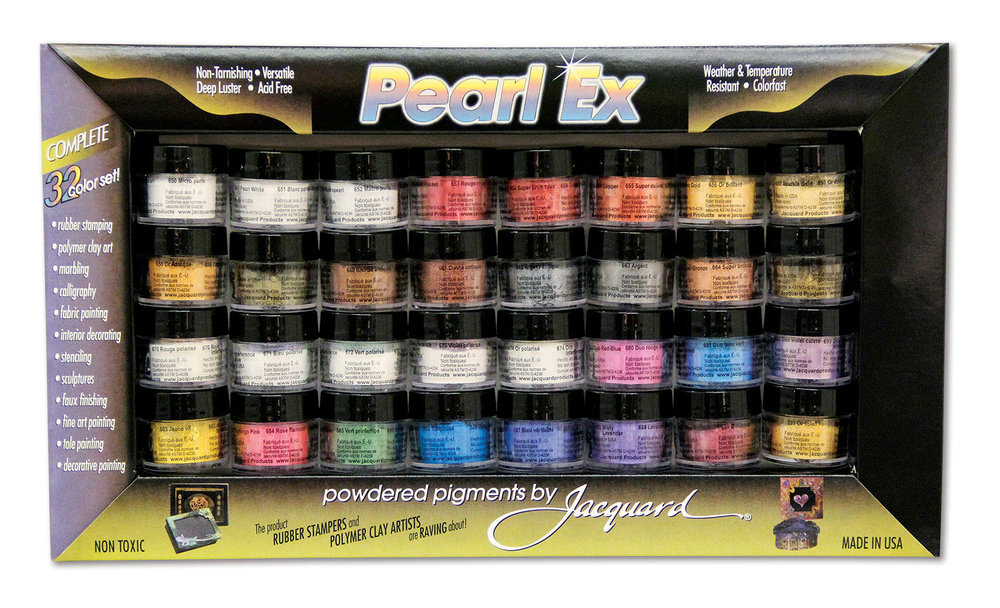Pearl Ex Powdered Pigments - 32 Set Pearl Ex Powdered Pigments - 32 Set